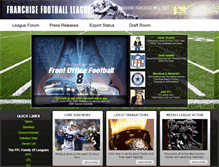 Tablet Screenshot of fof-ffl.com